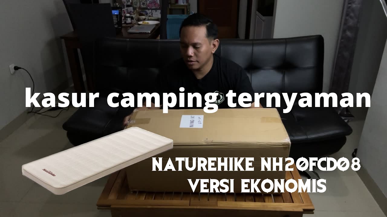 Unboxing Naturehike NH20FCD08 versi murah | Matras Kasur Angin AUTION Air Comfort Camping Portable