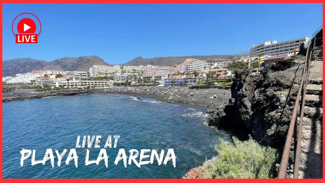 🔴LIVE: EXPLORING Playa La Arena & Puerto De Santiago Tenerife summer 2025 ☀️ HIDDEN GEM!