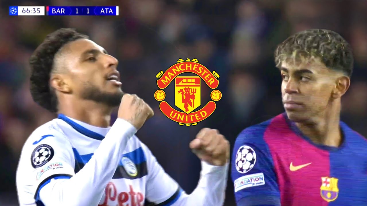 Ederson Atalanta vs Hansi Flick Barcelona | WELCOME TO MAN UNITED 🔴