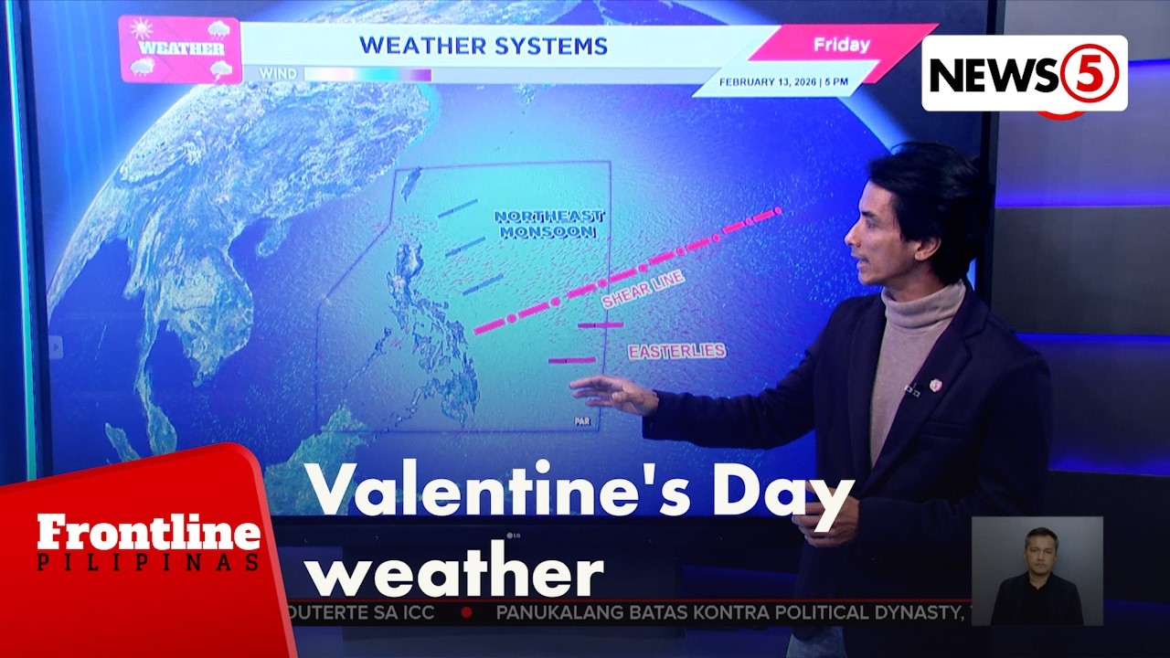 3-day weather forecast sa ilang pangunahing lugar sa bansa | Frontline Pilipinas