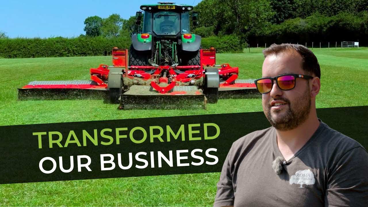 Why Roma Landscapes Chose the Pegasus S5 722 for Turf Domination | #trimaxmowers #commercialmowing