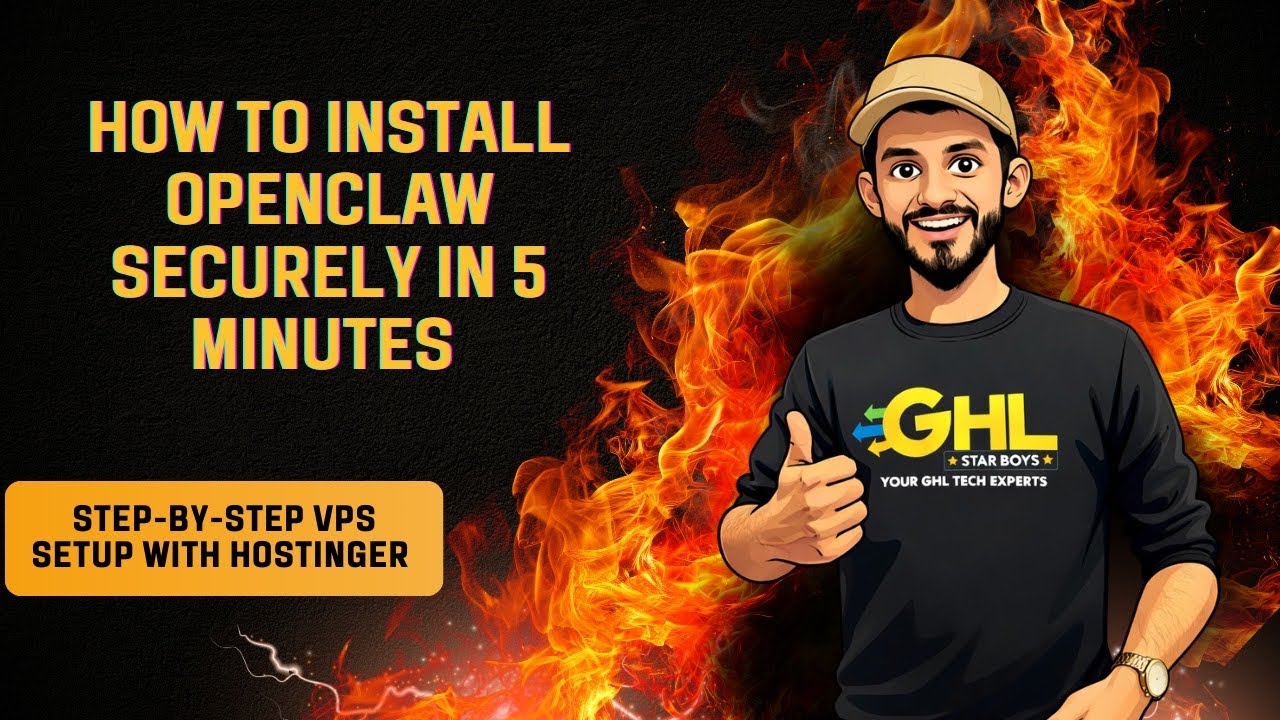 How To Install OpenClaw Securely in 5 Minutes (Step-by-Step VPS Setup with Hostinger)