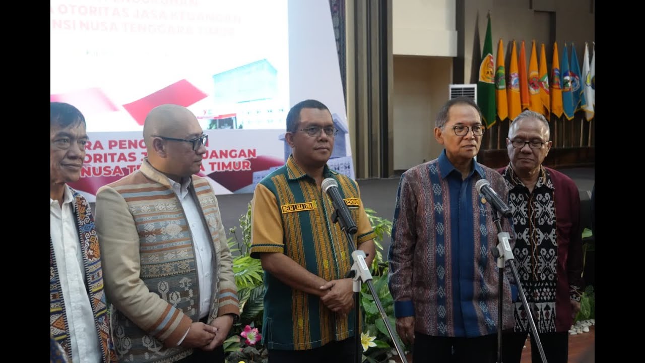 Gubernur NTT, hadiri acara Pengukuhan Kepala Otoritas Jasa Keuangan (OJK) Provinsi NTT
