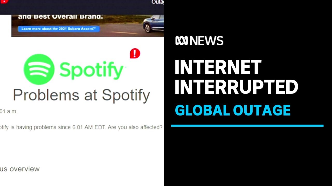 How a global website outage that took down Amazon, Spotify and Reddit happened | ABC News