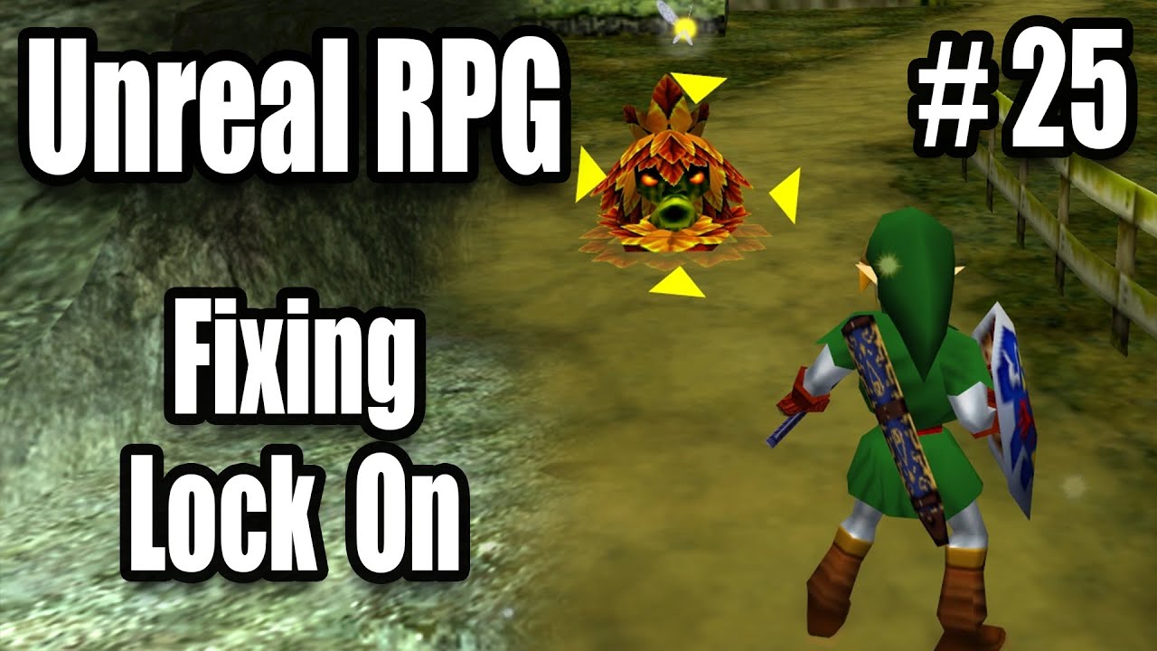 Lock On Rotation - #25 Hack & Slash Action RPG in Unreal Engine 4