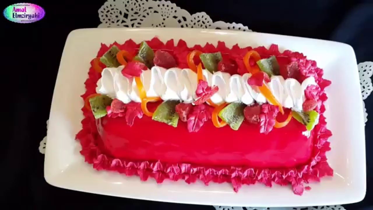 كيكة بالجيلي jelly cake