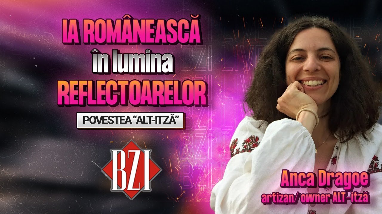 Ii tradiționale rom&acirc;nești realizate manual! Anca Dragoe