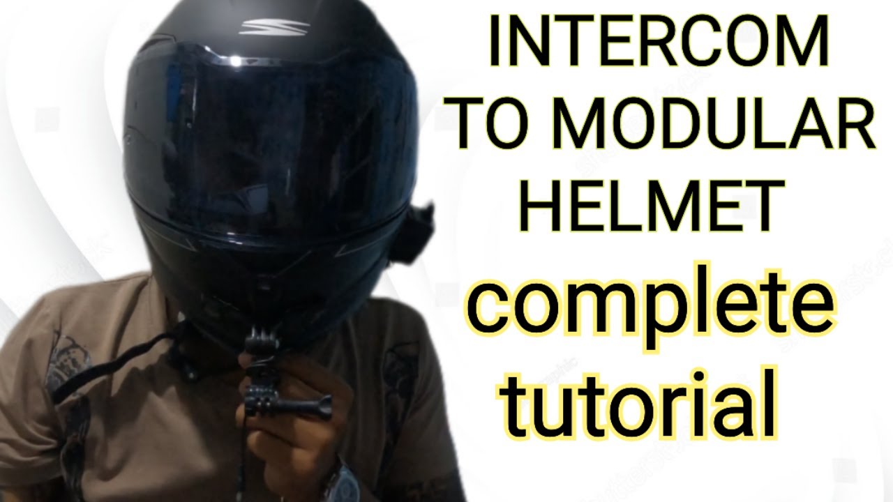 PAANO MAGLAGAY NG INTERCOM SA MODULAR NA HELMET | COMPLETE TUTORIAL FOR BEGINNERS.