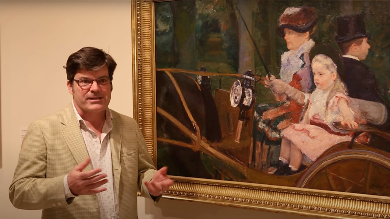 American In Paris: Mary Cassatt's 'A woman and a girl driving'