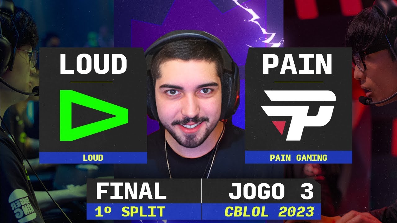 LOUD x PAIN Gaming | Jogo 3 - FINAL CBLOL 2023 - 1º Split | Ilha das Lendas