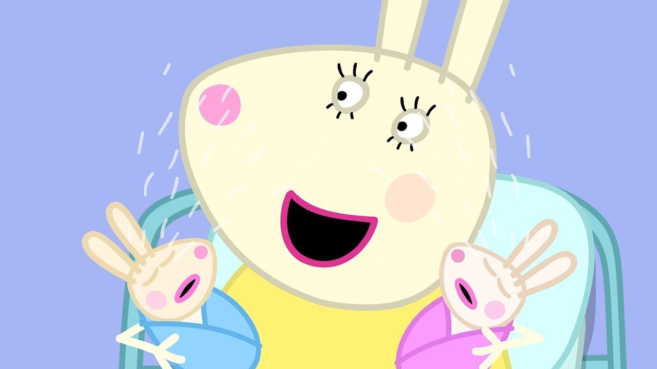 Peppa Pig Português Brasil ⭐️ O BARRIGÃO DA SENHORA COELHO! ⭐️ Desenhos Animados