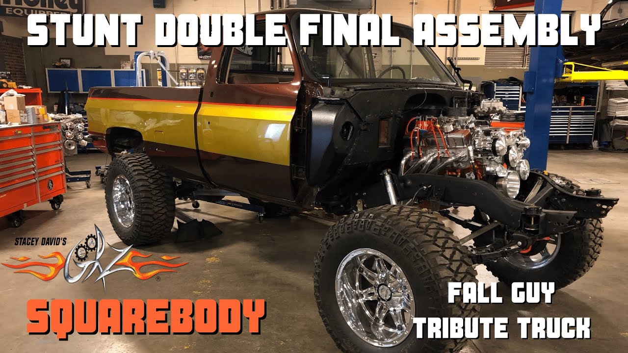 Squarebody Chevy Stunt Double Final Assembly Part 1 - Stacey David's Gearz S14 E1