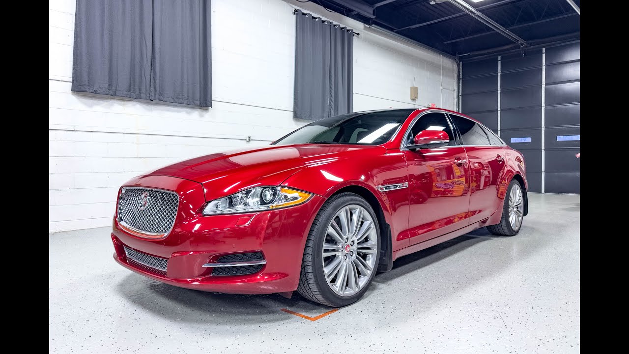 2015 Jaguar XJL Supercharged V8 Walk Around, Cold Start, and Driving POV