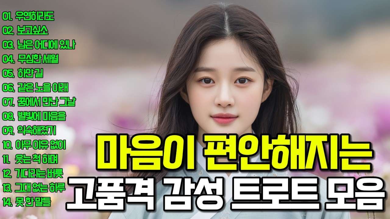 그냥 틀어두세요✨지나간 시간을 떠올리게 하는 트로트 메들리🎶세월과 인생을 담았다😍운전할 때, 일 할 때, 쉴 때
