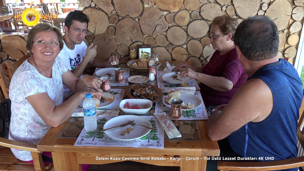 Özlem Kuzu Çevirme Sırık Kebabı - Kargı - Çorum - Yol Üstü Lezzet Durakları 4K UHD