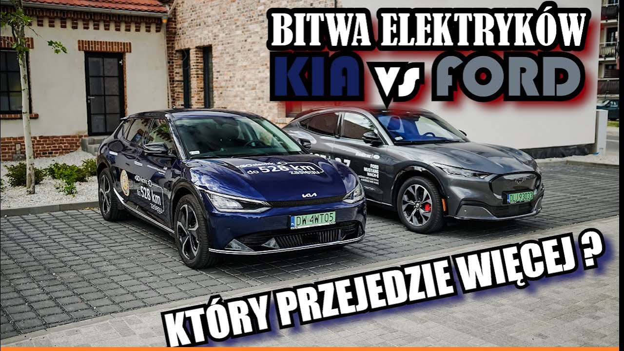 Kia EV6 vs Ford Mustang Mach-e | Bitwa Elektryk&oacute;w 2.7k