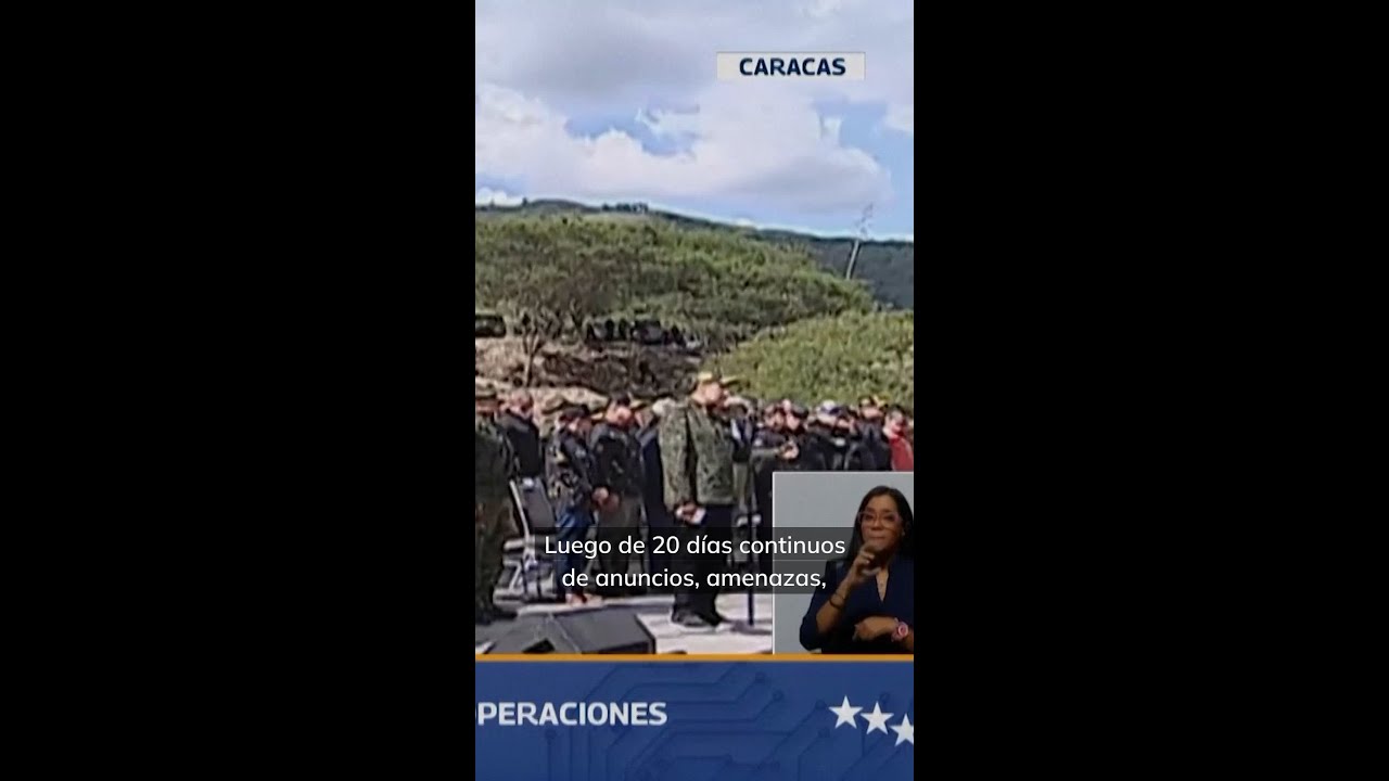 VENEZUELA | Maduro responde al despliegue naval de Trump en el Caribe: 