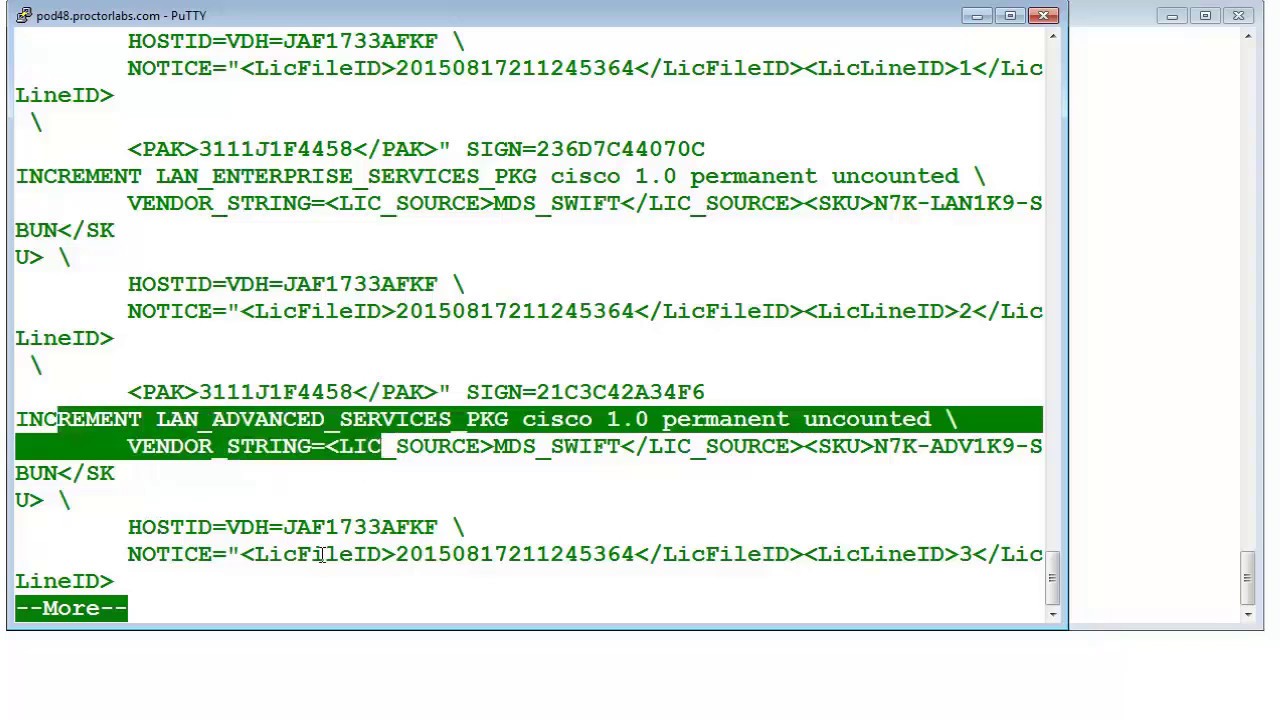 Licensing, Feature, Featureset in NX-OS
