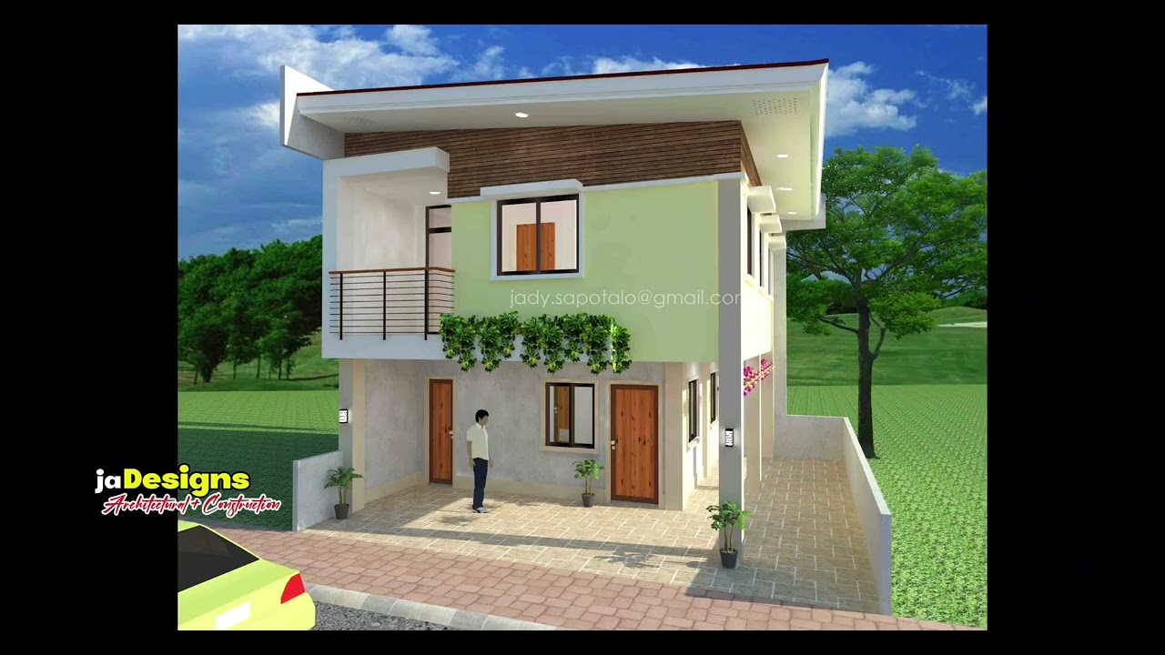 Modern Filipino House Designs | Perspective Views | 2021 project | jaDesigns 