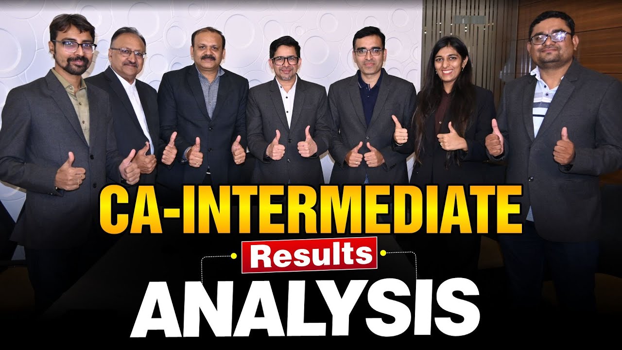CA-INTER Result Analysis | Excel Educational Institute