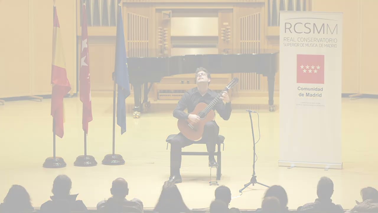 Concierto de Tomás Campos para la Sociedad Española de la Guitarra