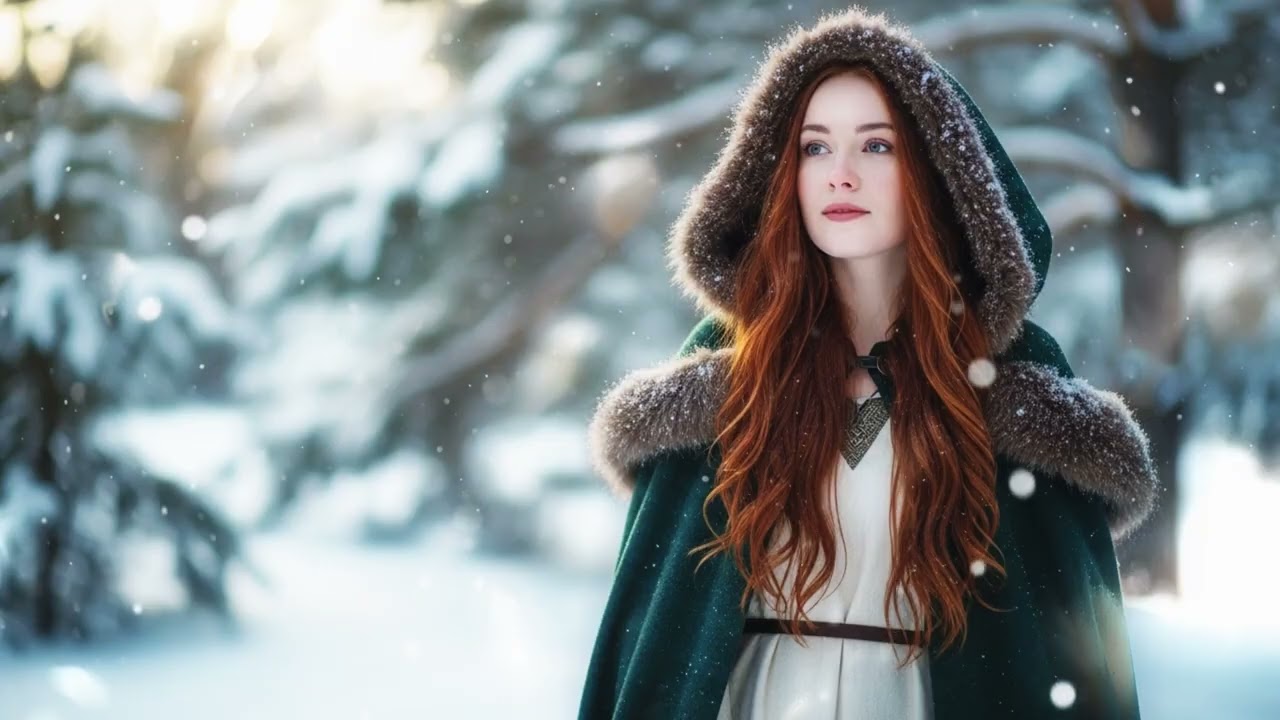 Snow-Hushed Paths of the Old Glen: Soft Celtic Harp for Winter Calm