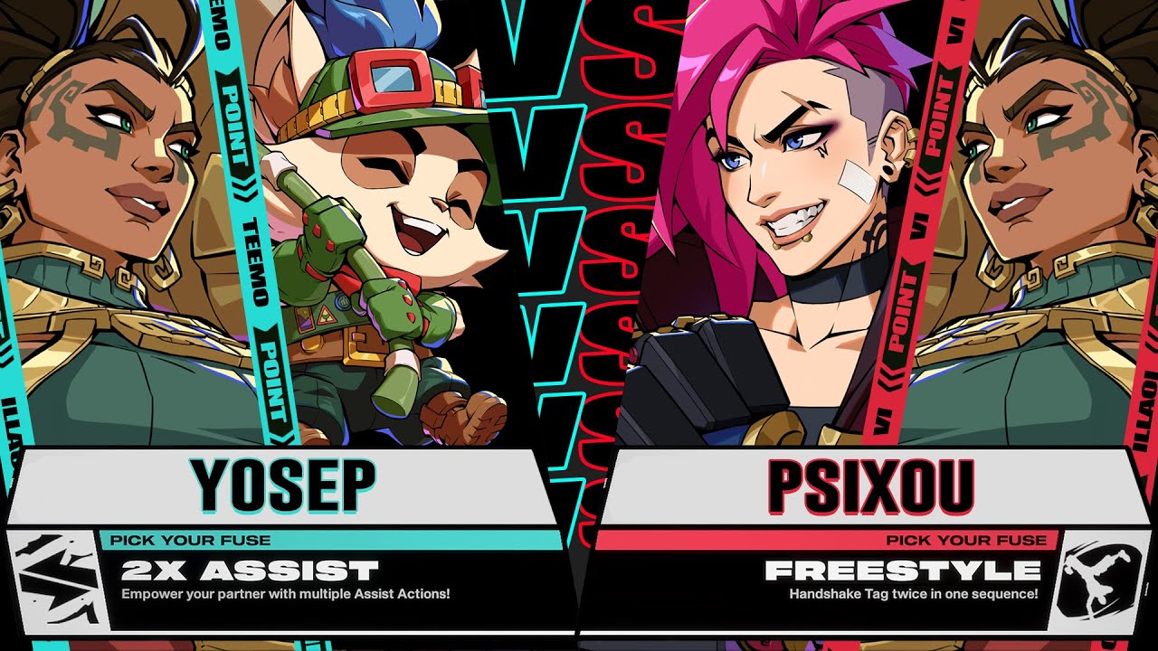 Yosep (Teemo / Illaoi) vs Psixou (VI / Illaoi) - 2XKO