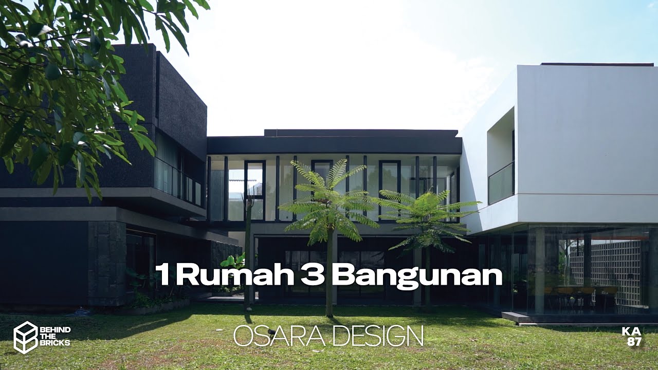 Sunken Living & Outdoor Shower - Rumah Tropis Gokil!