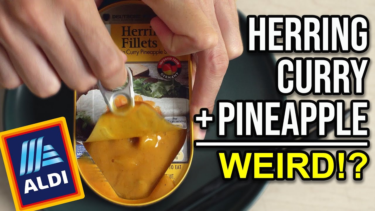 Aldi's German Curry Herring | Canned Fish Files Ep. 59