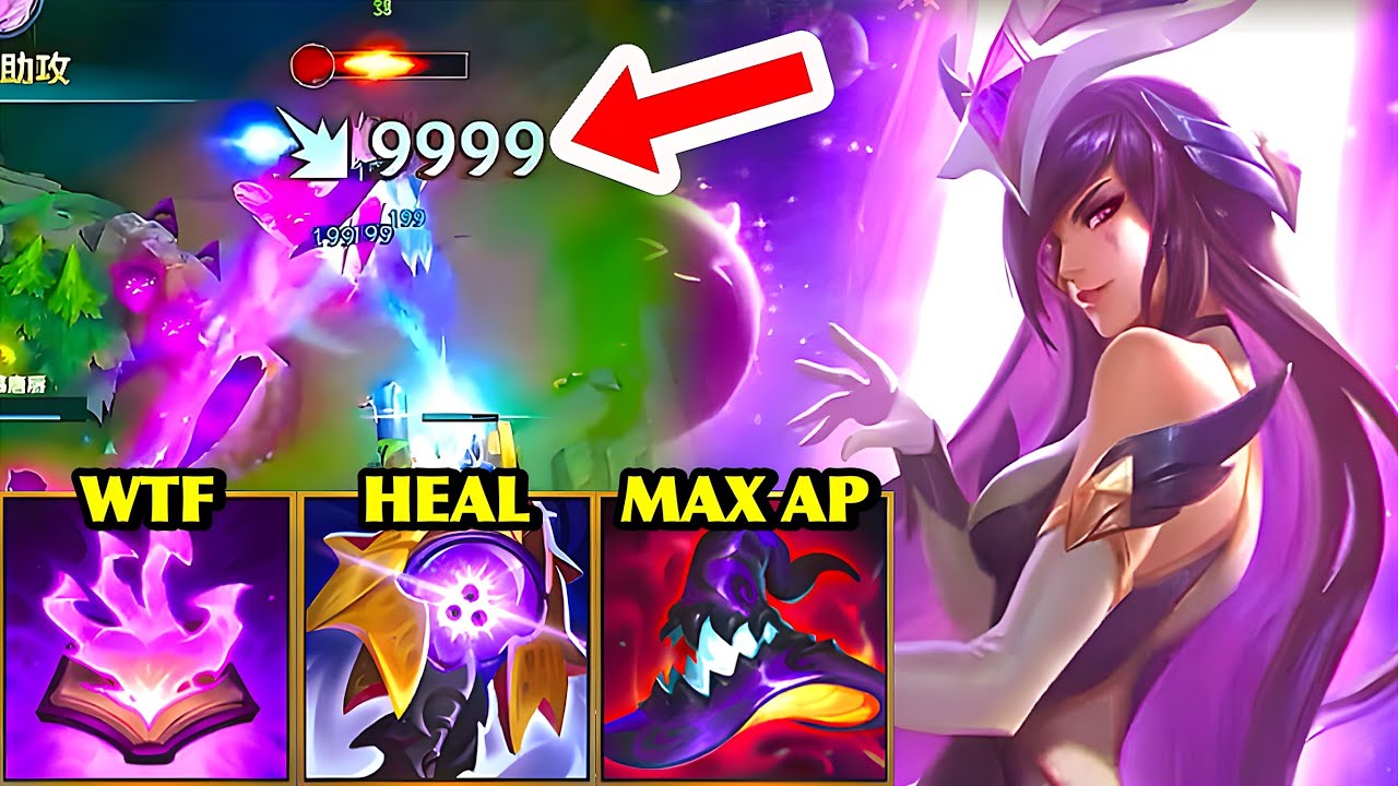 Wild Rift China Syndra Mid | ONE-TRICK SYNDRA — INSANE Q×E×R ONE-SHOT CONTROL! | Build & Runes