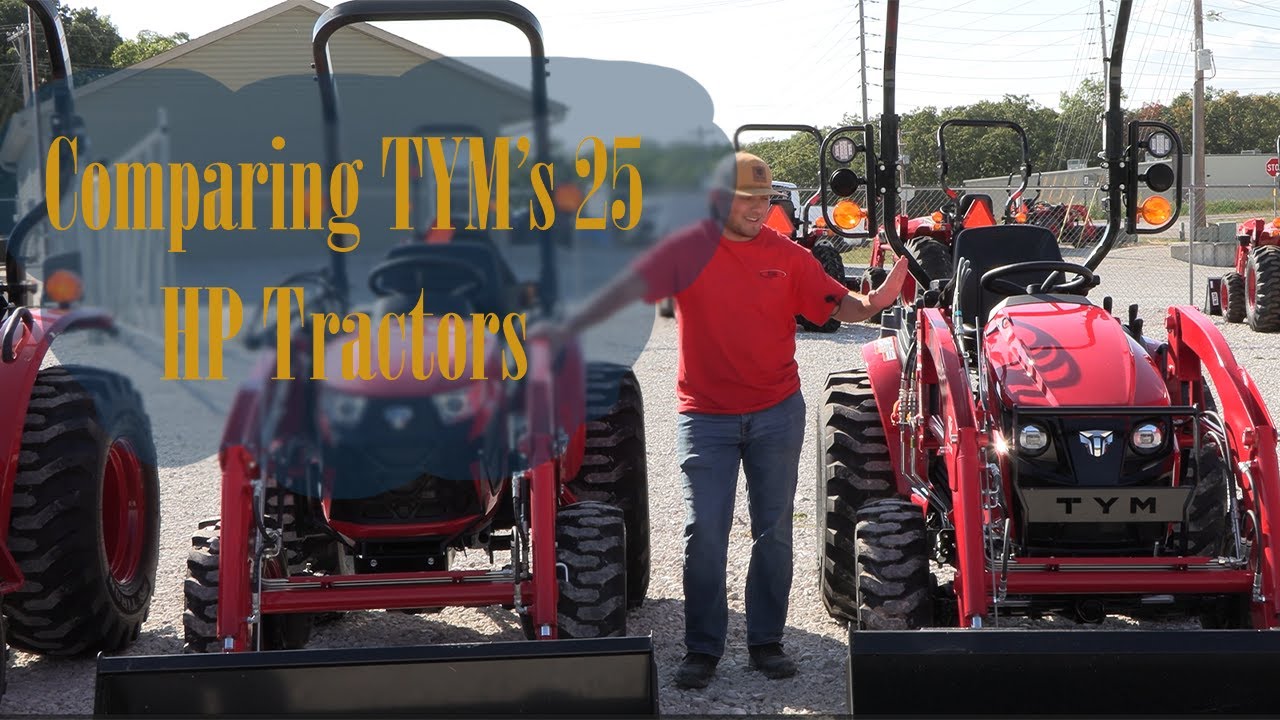TYM's 25HP Tractors