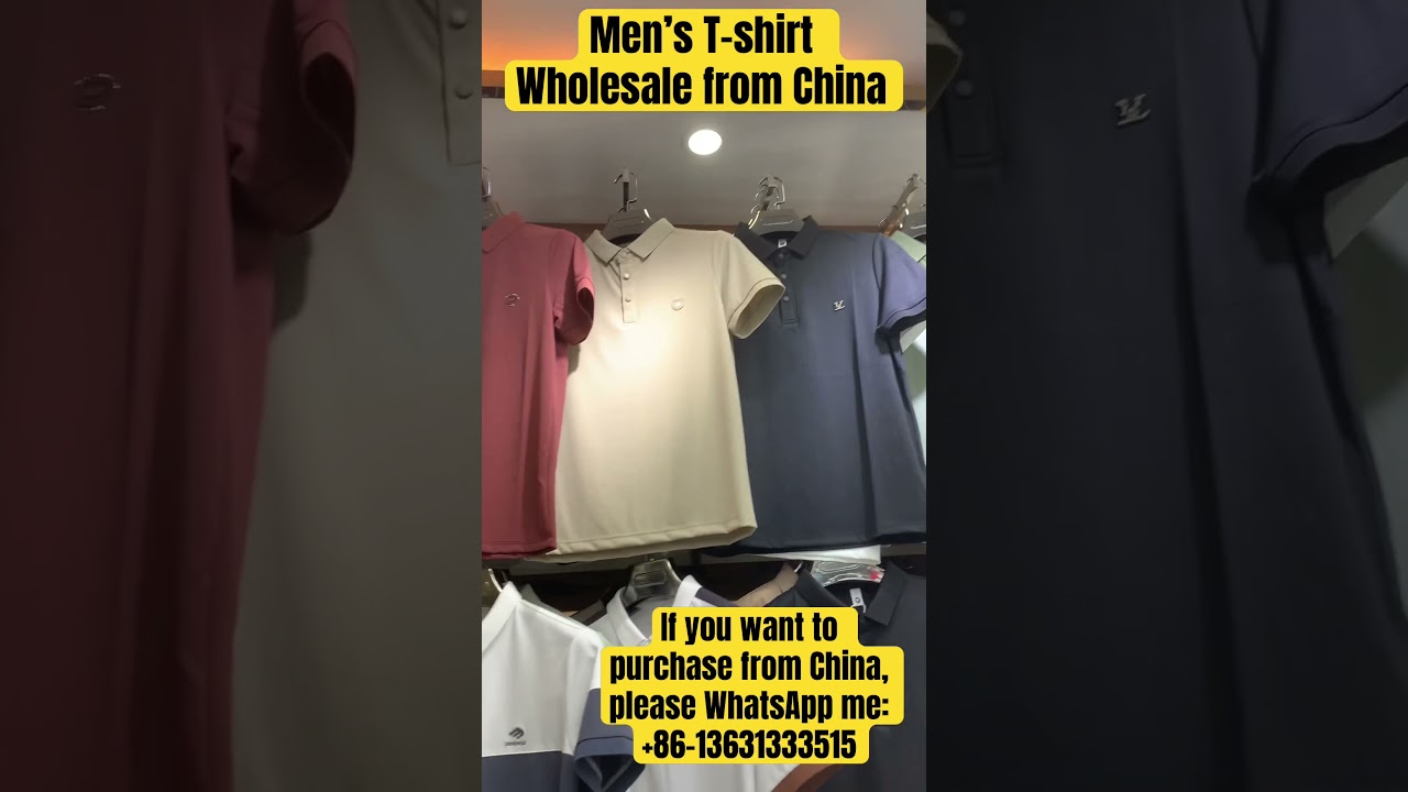 Men&rsquo;s T-shirt Wholesale from China #guangzhou #fashion #clothes #tshirtdesign #tshirts #wholesale