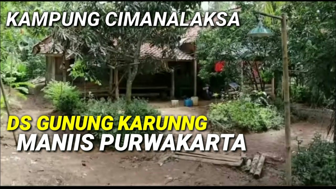 PESONA KAMPUNG ALAM YANG TERSEMBUNYI DI MANIIS PURWAKARTA