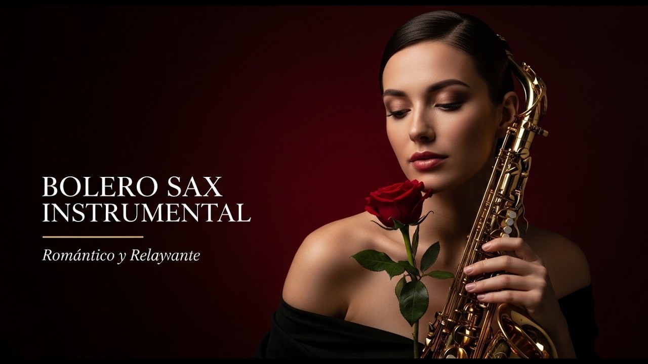 Bolero Sax Instrumental Calm Night Romance | Música Romántica para la Paz Interior