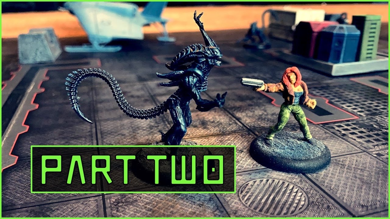 Xenomorph Weirdos Battle Report (Part Two), Using the Space Weirdos Tabletop Skirmish Rules