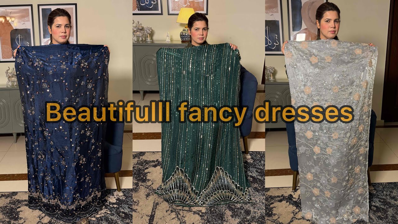 Beautiful fancy dresses | 2026 latest Eid collection