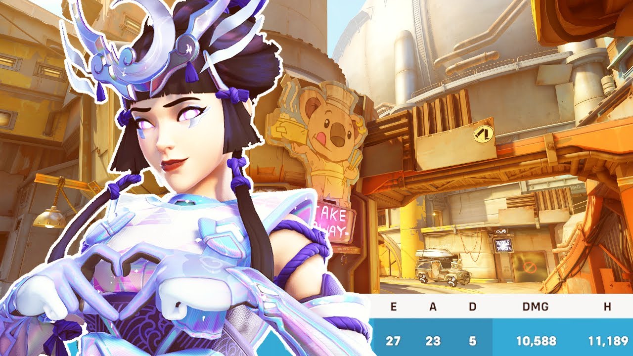 being a pest on Kiriko | 6v6 comp | Diamond 💎