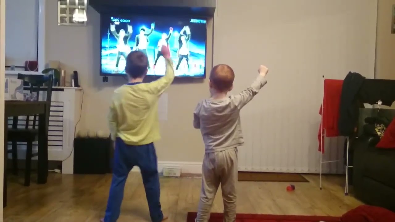 They loved one direction on just dance 
