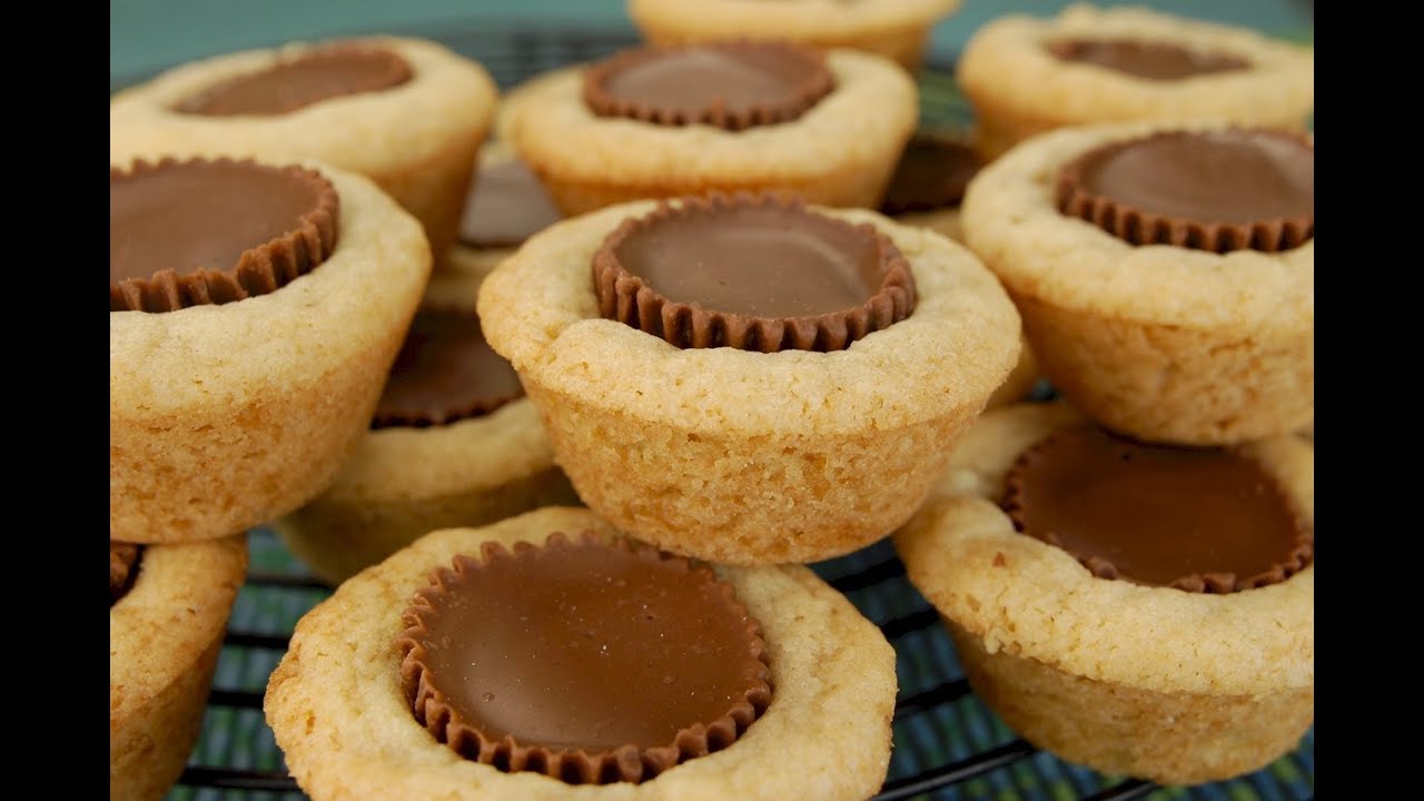 Peanut Butter Cup Cookies Recipe Demonstration - Joyofbaking.com
