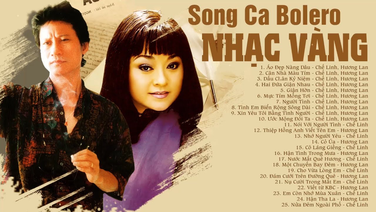 Chế Linh Hương Lan tuyệt đính song ca Bolero - Tuyển tập Áo đẹp nàng dâu, Căn nhà màu tím