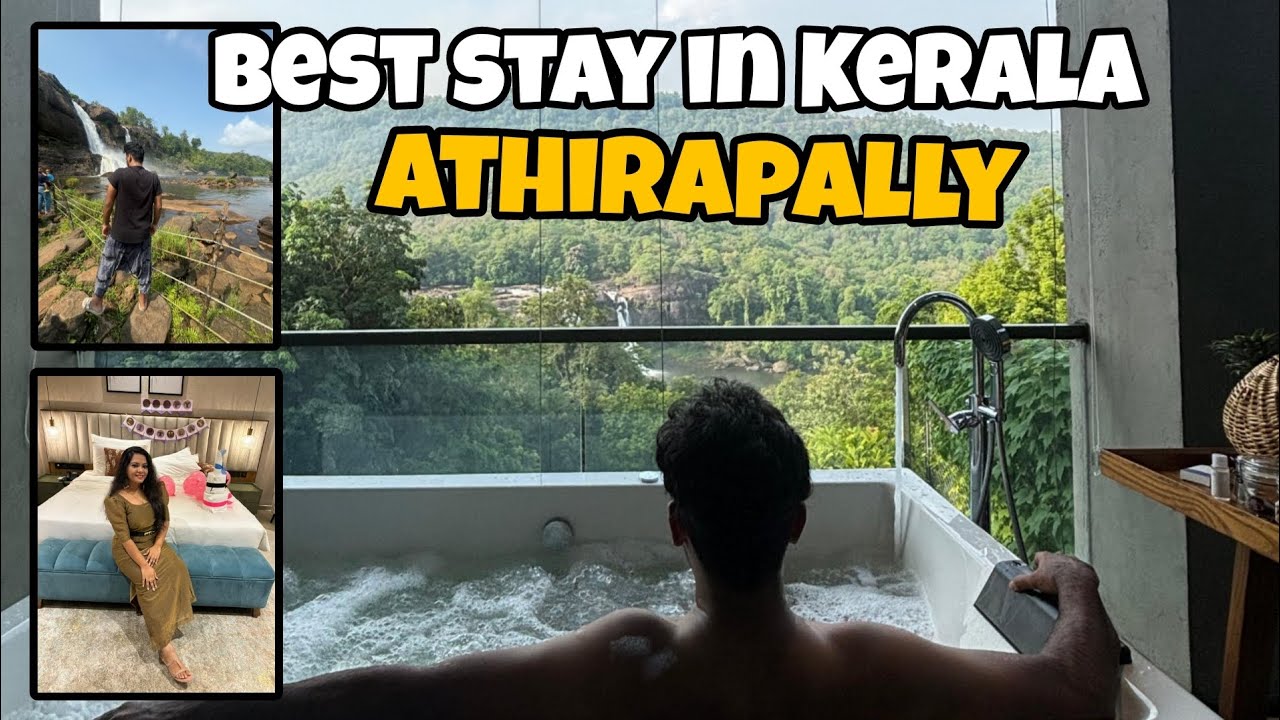 Best stay in Kerala with perfect view  | Athirapally water falls | flora misty fall resort|