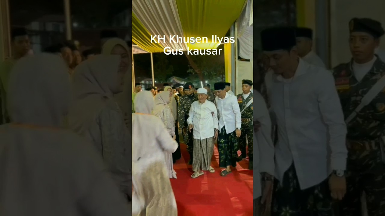 KH Khusen Ilyas dan Gus kausar