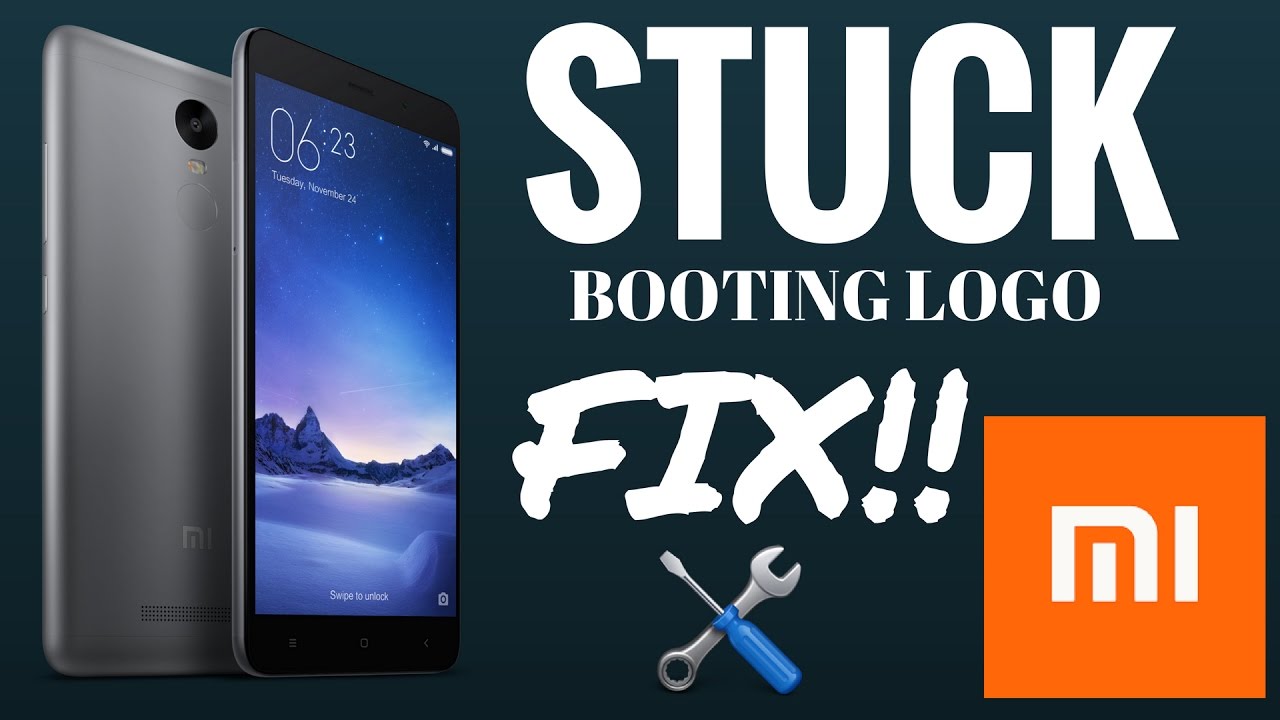 Stuck booting logo in Xiaomi devices FIX!!!