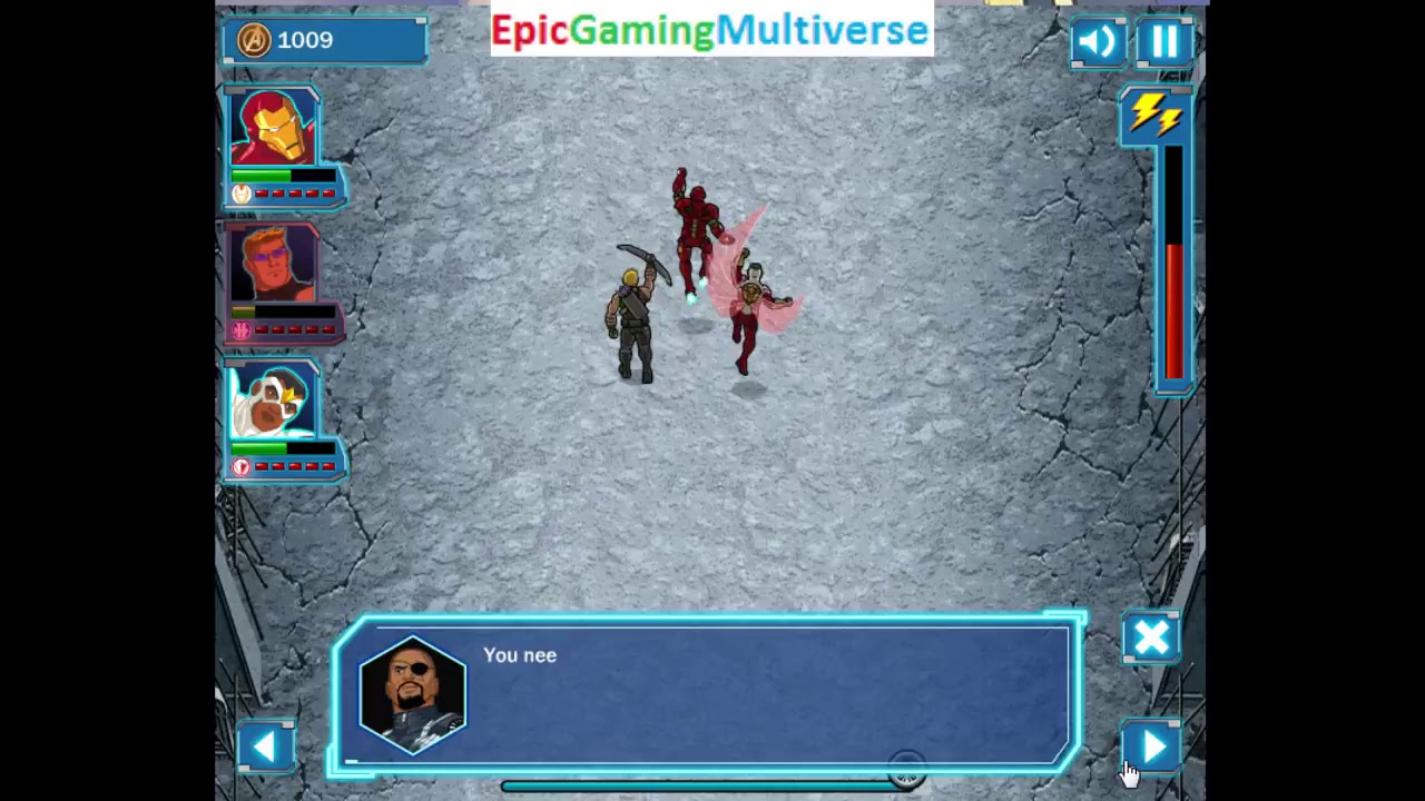 Marvel Avengers Assemble Combined Strike Gameplay Part #2