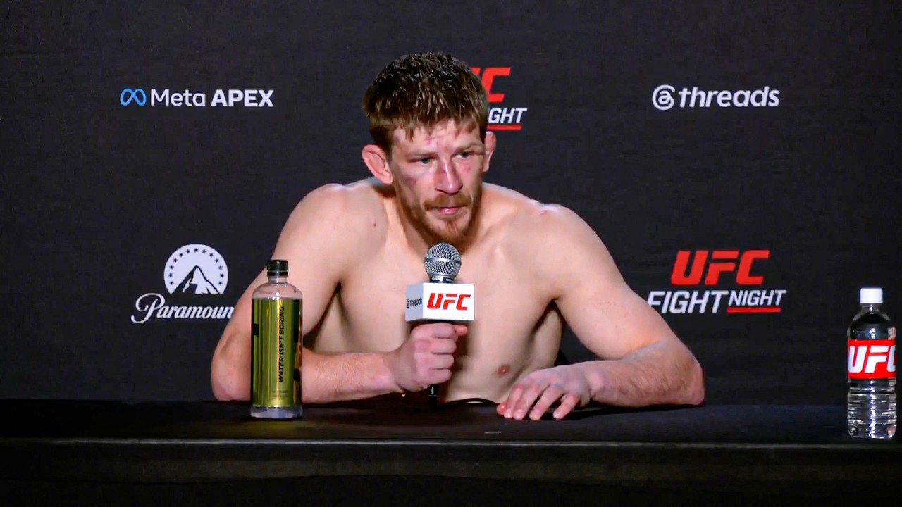 Пресс-конференция Арнольда Аллена после боя | UFC Vegas 117