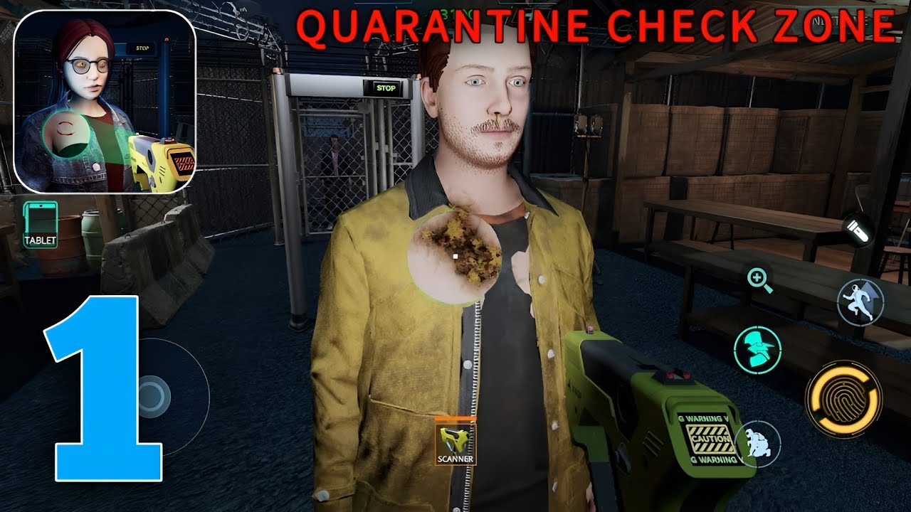Quarantine Check Zone - Gameplay Walkthrough Part 1 (iOS, Android)