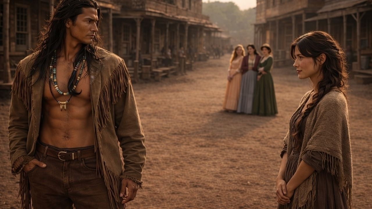 NO ERA TAN HERMOSA COMO ELLAS… PERO EL APACHE VIO SU VERDADERA BELLEZA 💖