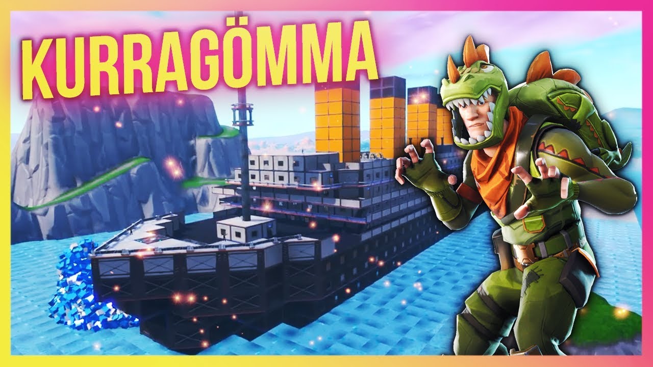 KURRAGÖMMA PÅ TITANIC I FORTNITE!