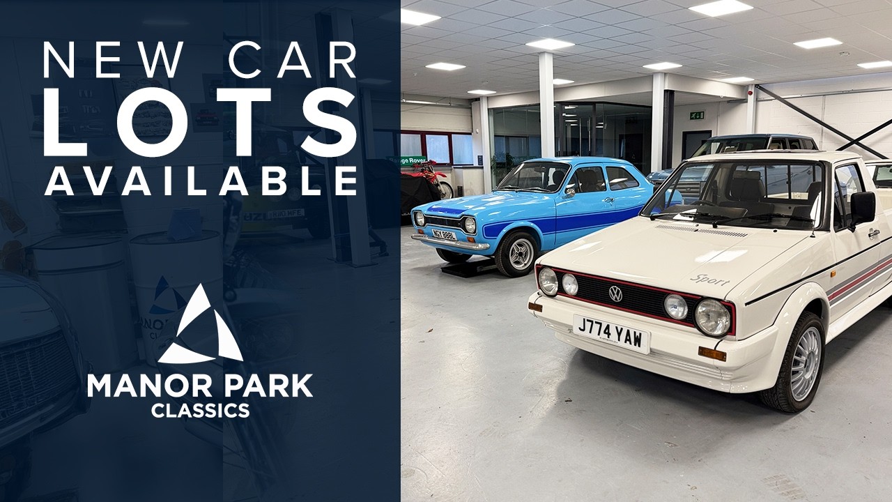 Weekly Car Update - Manor Park Classics
