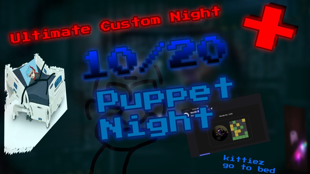 Puppet Night 10/20 Mode Completion and Cutscene (Ultimate Custom Night Plus)